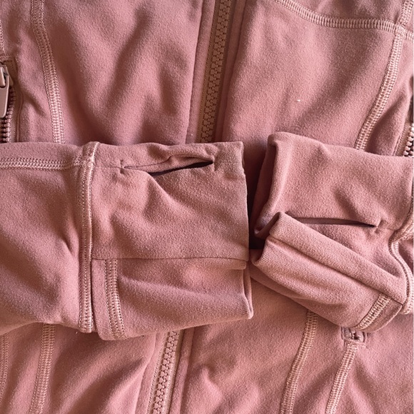 Lululemon Define Jacket size 6 salmon pink VGUC - Picture 6 of 8